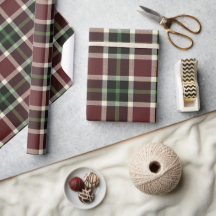 Motif plat bleu Tartan blanc foncé bordeaux