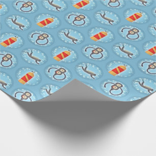 Papier Cadeau Motif plongée sous-marine - Cute Scuba Thème