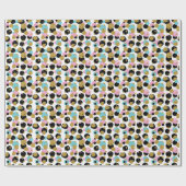 Papier Cadeau Motif Points 10 (Plat)