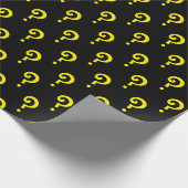 Papier Cadeau motif points d'interrogation (Coin)