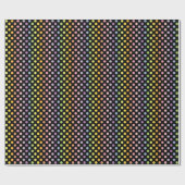 Papier Cadeau Motif Pois Rainbow (Plat)