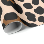 Papier Cadeau motif poster de animal (Coin rond)