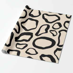 Papier Cadeau motif poster de animal