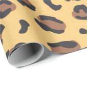 Papier Cadeau motif poster de animal (Coin rond)