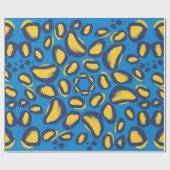 Papier Cadeau Motif poster de animal Leopard (Plat)