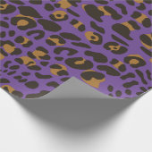 Papier Cadeau Motif Poster de animal Leopard Jaguar (Coin)