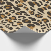 Papier Cadeau Motif Poster de animal Leopard Jaguar (Coin)