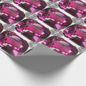 Papier Cadeau Motif pourpre (Coin)