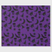 Papier Cadeau Motif pourpre (Plat)