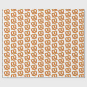 Papier Cadeau Motif Pretzel doux (Plat)