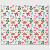 Papier Cadeau Motif Princesse de Conte de Fées (Plat)
