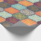 Papier Cadeau Motif Quatrefoil (Coin)