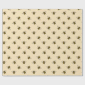 Papier Cadeau Motif Queen Bee (Plat)