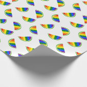 Papier Cadeau Motif Rainbow Watermelon (Coin)