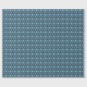 Papier Cadeau Motif Raindrop Vintage (Plat)