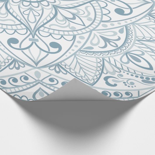 Papier Cadeau Motif Rangoli | Papier d'enrobage, Enveloppement b (Coin)