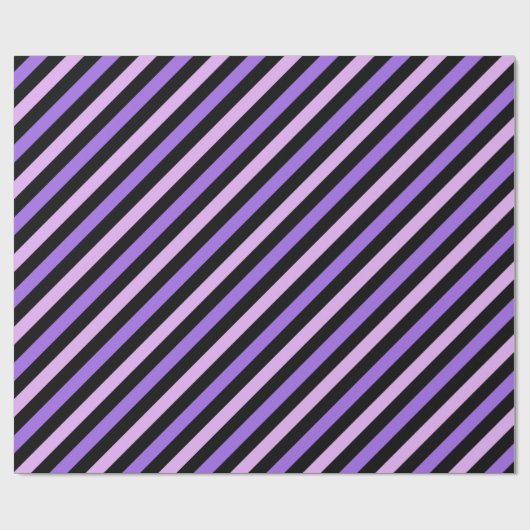 Papier Cadeau Motif rayé bleu-noir mou (Plat)