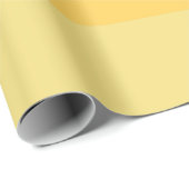 Papier Cadeau Motif rayures jaunes (Coin rond)