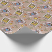 Papier Cadeau Motif Recherché Cookie Monster (Coin)