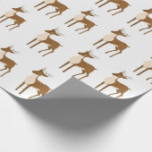 Papier Cadeau Motif Rennes (Coin)