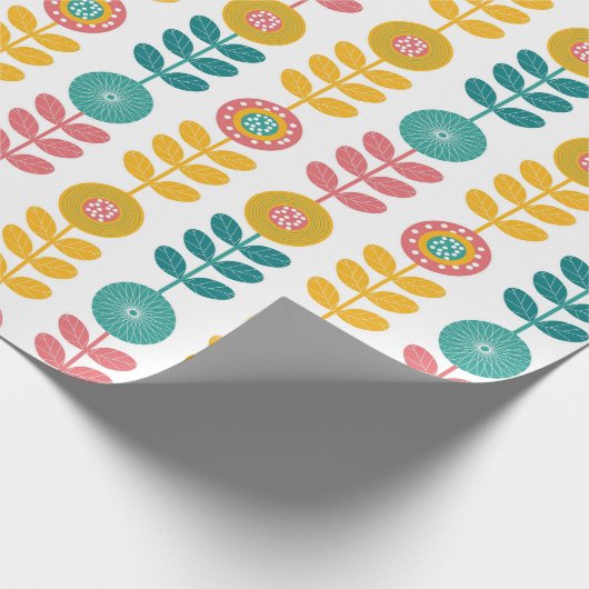 Papier Cadeau Motif rétro (Coin)