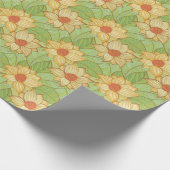 Papier Cadeau Motif Retro Magnolia (Coin)
