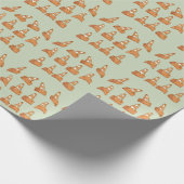Papier Cadeau Motif Road Cone (Coin)