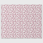 Papier Cadeau motif romantique (Plat)