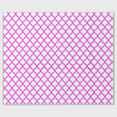 Papier Cadeau Motif rose arabesque (Plat)