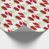 Papier Cadeau motif rouge (Coin)