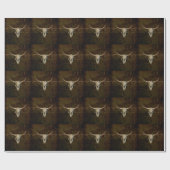 Papier Cadeau Motif rustique Brown de l'Ouest du Pays-Bas (Plat)