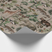 Papier Cadeau Motif Safari (Coin)