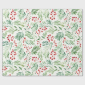 Papier Cadeau Motif saint de Noël (Plat)