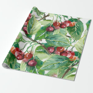 Papier Cadeau Motif sans cerise