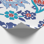 Papier Cadeau Motif sans couture au style turc traditionnel (Coin)