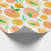 Papier Cadeau Motif sans couture avec aquarelle peinte à la main (Coin)