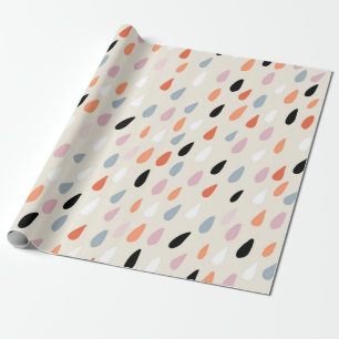 Papier Cadeau Motif sans couture avec tiroirs à main colorés sta