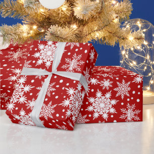 Papier Cadeau Motif sans couture blanc