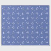 Papier Cadeau motif sans couture de chat (Plat)