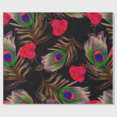 Papier Cadeau Motif sans couture décorative avec belle waterco (Plat)