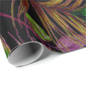 Papier Cadeau Motif sans couture décorative avec belle waterco (Coin rond)