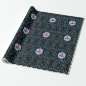 Papier Cadeau Motif sans couture du serpent (Déroulé)