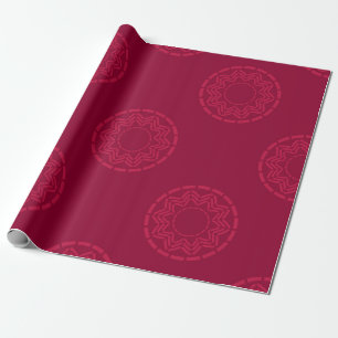 Papier Cadeau motif sans couture pois. Bac géométrique vintage