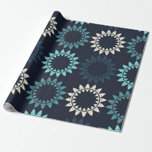 Papier Cadeau Motif sans soudure. Motif folklorique. Géométrie v