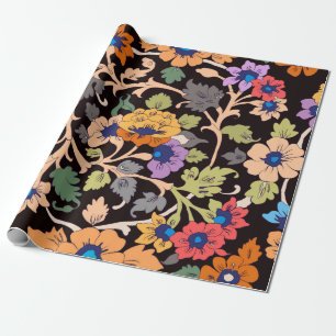 Papier Cadeau motif sans soudure. ornement fleuri islamique clas