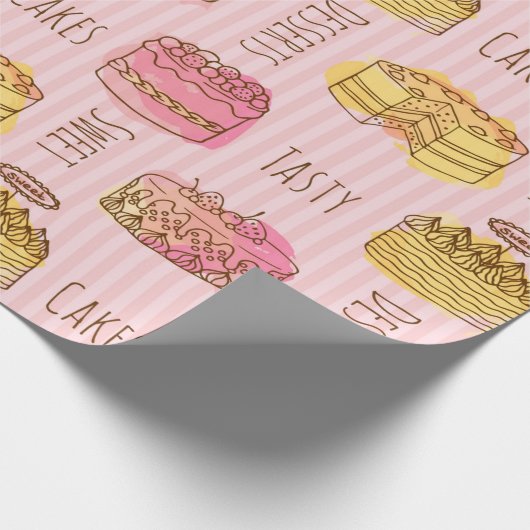 Papier Cadeau Motif simple (Coin)