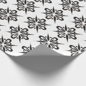 Papier Cadeau Motif Snowflake (Coin)