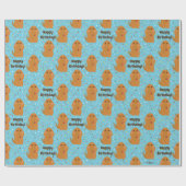 Papier Cadeau Motif Snuffleupagus Blue Stars & Dots (Plat)
