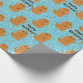 Papier Cadeau Motif Snuffleupagus Blue Stars & Dots (Coin)