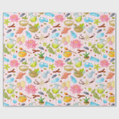 Papier Cadeau Motif spa (Plat)